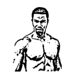 Dibujo para colorear Michael Jai White Undisputed 2 Coloring Page