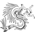 Dibujo para colorear Colorear Quetzalcoatl