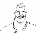 Dibujo para colorear Dibujo De Entrenador Personal Para Pintar Y Colorear