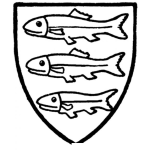 Dibujo para colorear Escudo De Pescados Para Colorear