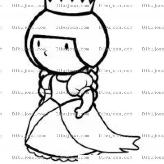 Dibujo para colorear Colorear Mi Princesita