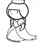 Dibujo para colorear Colorear Mi Princesita