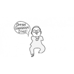 Dibujo para colorear Oppan Gangnam Style Para Colorear