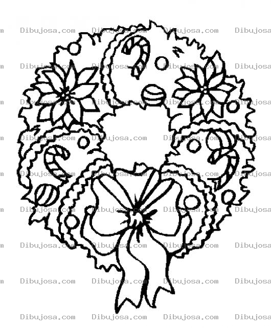 Dibujo para colorear Adorno De Navidad Para Colorear