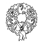 Dibujo para colorear Adorno De Navidad Para Colorear