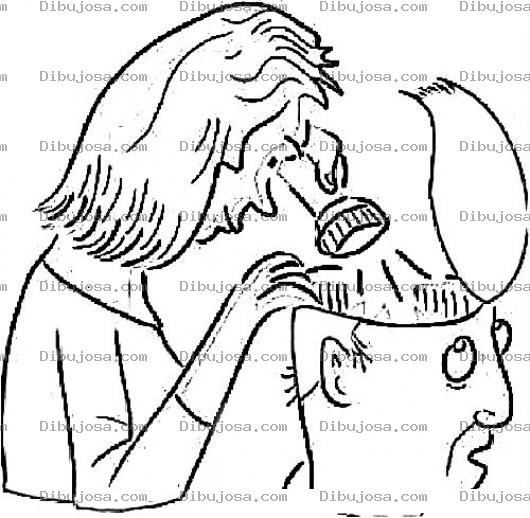Dibujo para colorear Descerebrado Dibujo De Hombre Sin Cerebro Para Pintar Y Colorear