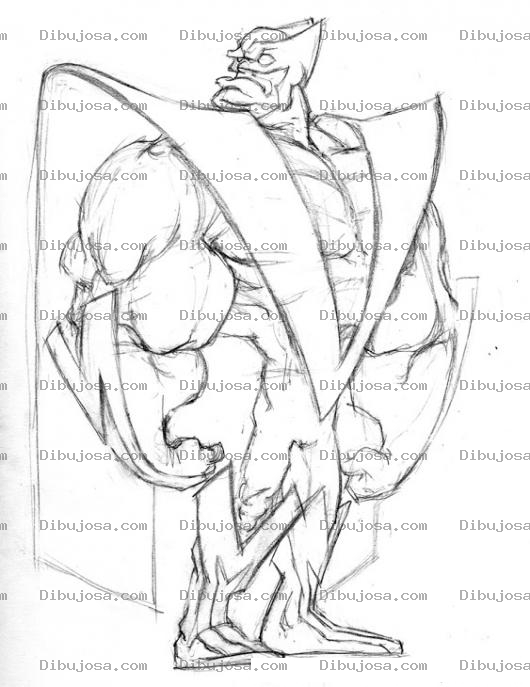 Dibujo para colorear Super Moustruo Para Colorear