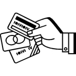 Dibujo para colorear Colorear Tarjetas De Credito