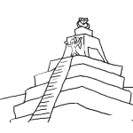 Dibujo para colorear Dibujo De Piramide Maya Para Pintar Y Colorear
