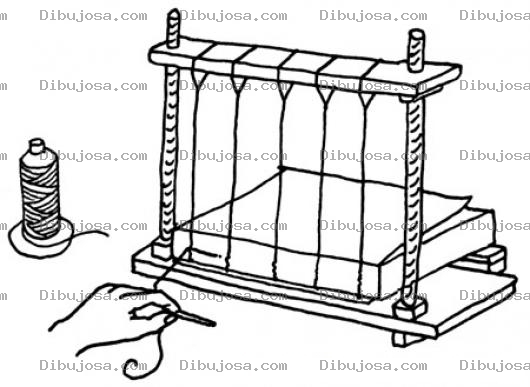 Dibujo para colorear Dibujo De Maquina Manual Para Encuadernar Libros