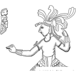Dibujo para colorear Dibujo De Maya Karateka Para Pintar Y Colorear