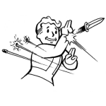 Dibujo para colorear Dibujo De Hombre A Prueba De Balas Y Cuchillos Para Pintar Y Colorear Hombre Inmortal