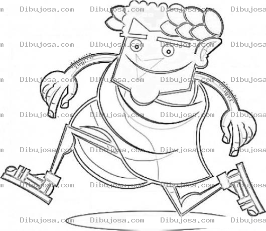 Dibujo para colorear Dibujo De Sabio Griego De Atenas Para Pintar Y Colorear Sabio Ateneo De Grecia