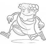 Dibujo para colorear Dibujo De Sabio Griego De Atenas Para Pintar Y Colorear Sabio Ateneo De Grecia
