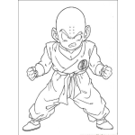 Dibujo para colorear Dibujo De Dragon Bol Zeta Para Colorear