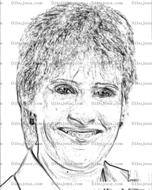 Dibujo para colorear Diana Nyad Coloring Page