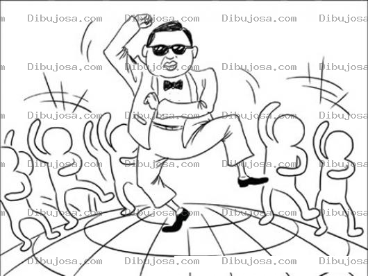 Dibujo para colorear Guopman Ganman Style Guop Guop Guop Dibujo Para Pintar Y Colorear Gangmanstyle
