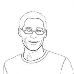Dibujo para colorear Chico Sonriente Dibujo De Un Muchacho Sonriendo Para Pintar Y Colorear La Risa De Un Chavo
