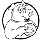 Dibujo para colorear Cochito Ahorrador Para Pintar Y Colorear