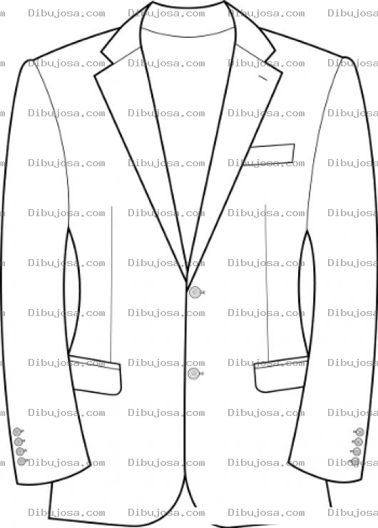 Dibujo para colorear Dibujo De Un Tacuche Para Pintar Y Colorear Un Saco De Corte Ingles