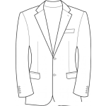 Dibujo para colorear Dibujo De Un Tacuche Para Pintar Y Colorear Un Saco De Corte Ingles