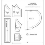 Dibujo para colorear Dibujo De Molde Para Hacer Ropita De Munecas Ropa De Muneca Para Pintar Cortar Y Colorear