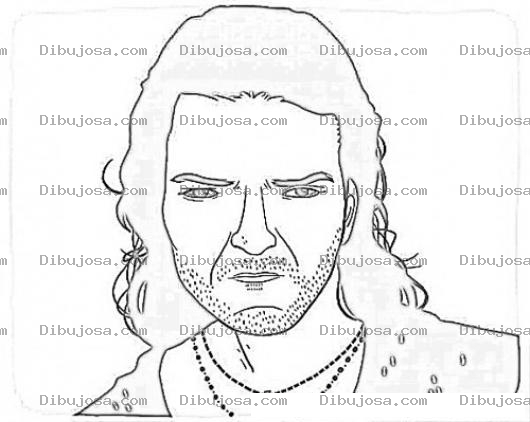 Dibujo para colorear Ricardoarjona Dibujo De Arjona Para Pintar Y Colorear A Ricardo Arjona