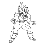 Dibujo para colorear Dibujo De Dragon Ball Para Pintar Y Colorear