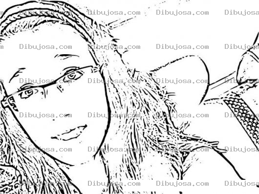 Dibujo para colorear RehtaehParsons.com Dibujo De Rehtaeh Parsons Para Pintar Y Colorear A Retah Parson