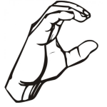 Dibujo para colorear Signo De Hueviar En Guatemala Para Pintar Y Colorear