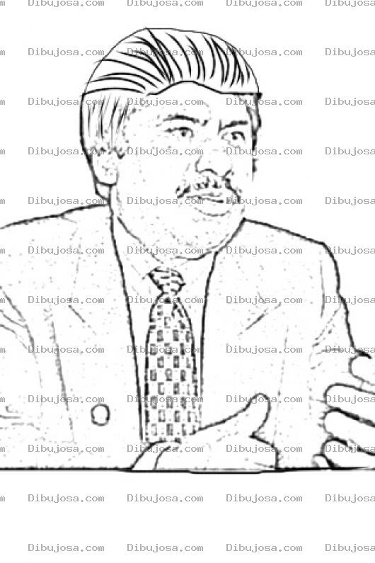 Dibujo para colorear Oscar Chile Monroy Guatemala Experto En Finanzas En Dibujo Para Pintar Y Colorear