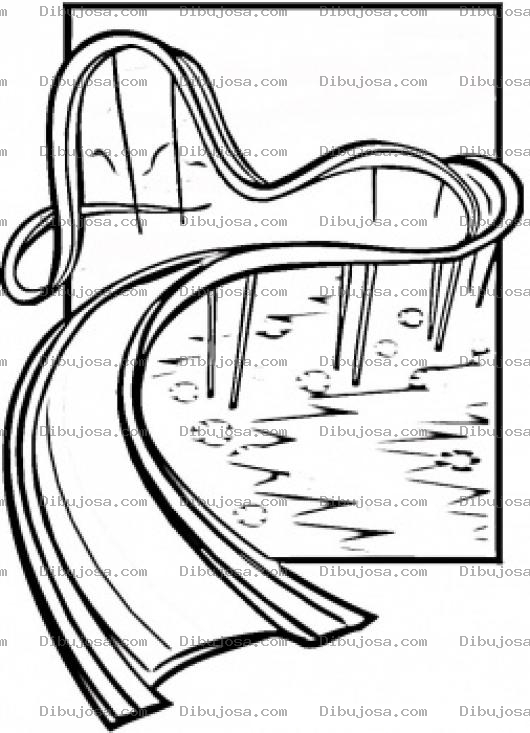 Dibujo para colorear Dibujo De Montana Rusa Para Colorear