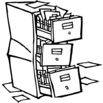 Dibujo para colorear Dibujo D Eun Archivo Desordenado Para Pintar Y Colorear