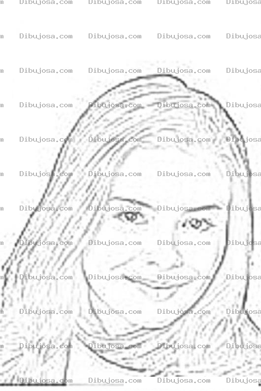 Dibujo para colorear Miranda Cosgrove Dibujo De Miranda Taylor Cosgrover Para Colorear