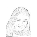 Dibujo para colorear Miranda Cosgrove Dibujo De Miranda Taylor Cosgrover Para Colorear
