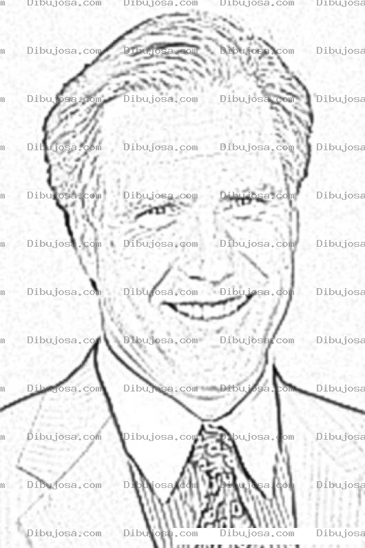 Dibujo para colorear Mitt Romney Governor Of Massachusetts Coloring Page