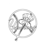 Dibujo para colorear New York Yankees Coloring Page