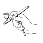 Dibujo para colorear Dibujo De Aerografo Para Pintar Y Colorear Al Pulso