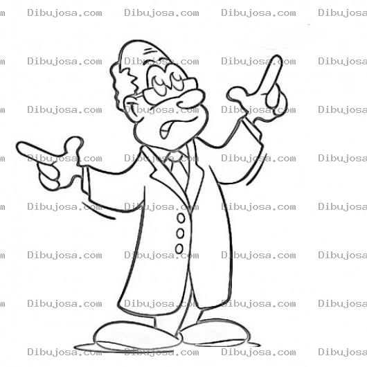 Dibujo para colorear Dibujo De Doctor Dando Clases Para Pintar Y Colorear Medico Profesor
