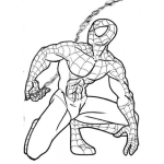 Dibujo para colorear Colorear Al Hombre Arana