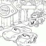 Dibujo para colorear Colorear Carros De Carro Cars