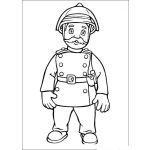 Dibujo para colorear Colorear Policia De Transito Dibujo De Oficial De Emetra Para Pintar Online