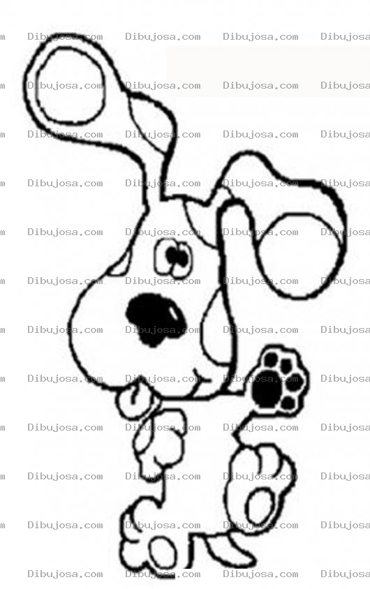 Dibujo para colorear Colorear Perrito Blue