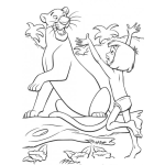 Dibujo para colorear Dibujo De Tarzan Jovencito Para Pintar Y Colorear
