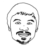 Dibujo para colorear Mascara De Pacquiao Para Imprimir Recortar Pintar Y Colorear A Pakiao