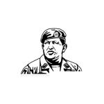 Dibujo para colorear Dibujo Del Finado Expresidente De Venezuela Comandante Hugo Chavez Para Pintar Y Colorear