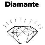 Dibujo para colorear Colorear Un Gran Diamante Gigante