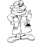 Dibujo para colorear Doctor Payaso Dibujo De Medico Payaso Para Pintar Y Colorear Doctorpayaso Payasodoctort