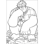 Dibujo para colorear Dibujo De Gigante Deprimido Triste Solo Y Abandonado Para Pintar Y Colorea Giganton Sin Amigosr