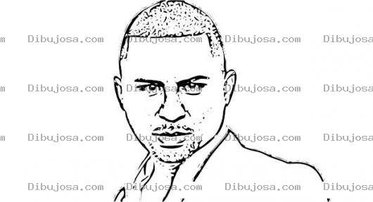 Dibujo para colorear Larryhernandez.com Dibujo De Larry Hernandez El Famoso Cantante De Narco Corridos Para Pintar Y Colorear A Hernandezlarry